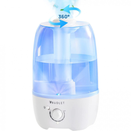 Umidificador Portátil BUDLET 3.2L até 25H, 110V, Branco