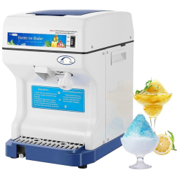 Máquina de Raspadinha 117 kg, h, 250W, e, 110v, VIVOHOME, Branco