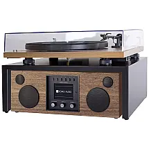 Toca Discos Analógico Como Áudio Duetto sem Fio com Sistema de Som Estéreo