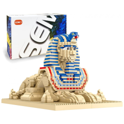 Kit de Construção Faraó, Peças 2732, Cor, SEMKY, Branco