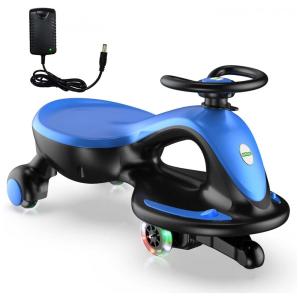 Carro Infantil Elétrico 2 em 1 1 Assento com Sons, e, ANPABO, Azul