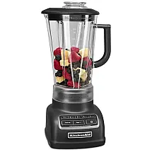 Liquidificador KitchenAid 5 velocidades misturador de diamante, preto fosco 110V
