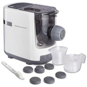 Máquina de Macarrão Elétrica, 7 Formas, 110v, HAMILTON BEACH 86650, Branco