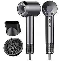 Secador de Cabelo, Motor HyperSpeed de 160.000 RPM, Profissional de Alta Velocidade com Íons Negativos, Controle de Calor, Baixo Ruído