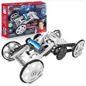 Kit de Construção Carro Robô Inteligente para Crianças de 8 a 12 Anos, WISHKY TOYS, Branco