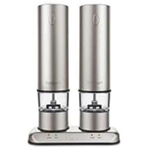 Conjunto de moinho elétrico recarregável, CUISINART, Cinza