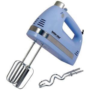 Batedeira de Mão Elétrica com 7 Velocidades e Acessórios em Aço Inoxidável, 250W, 110v, BETTER CHEF IM 823BB, Azul