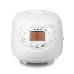 Panela de Arroz CUCKOO CR-0633F 6 Xícaras (Cru), 9 Opções de Menu: Arroz Branco, Integral e Mais, Panela Interna Antiaderente.