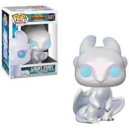 Boneco Colecionável Funko Pop Filme Como Treinar o seu Dragão 3 Luz da Fúria Presente Oficial para Fãs de Desenhos Animados Adultos