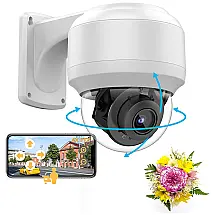 Câmera de Segurança PANOEAGLE com 16x de Zoom Motorizado e Detecção de Pessoas