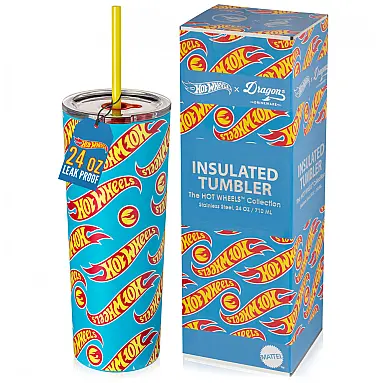 Copo 700 mL Hot Wheels