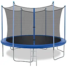 Cama Elástica para Adultos e Crianças até 158 kg, Tamanho 2,4 Metros, BestMassage, Rosa