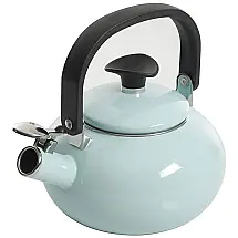 Chaleira de Chá 1.3mL, com Apito, Aço Inoxidável, KENMORE , Azul