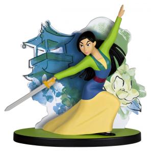 Enfeite Natalino Hallmark Keepsake Disney Mulan 25º Aniversário Coração de Guerreira, Plástico 9,7x9,1x4,3 cm