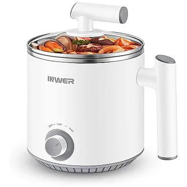 INWER Panela Elétrica 1.6L Multifuncional,