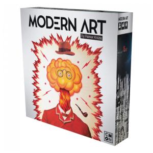 Jogo de Estratégia Arte Moderna 3 a 5 Jogadores, Para Maiores de 12 Anos, CMON MDA001, Branco