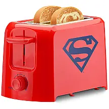 Torradeira Elétrica Superman, com 2 fatias, Vermelho 110V
