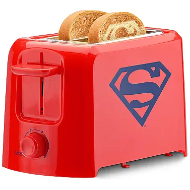 Torradeira Elétrica Superman, com 2