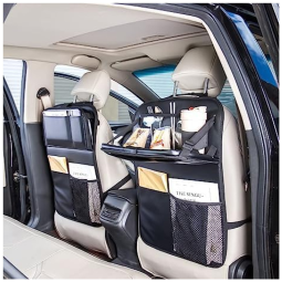 Organizador Veicular Multifuncional Traseiro para Banco com Suporte para Tablet, 1 Un, SIJAWEYI CXCZ, Preto