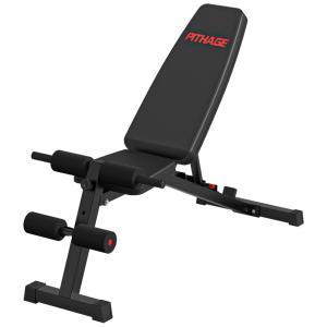 Banco Multiuso para Treino Corpo Inteiro em Casa, PITHAGE, Preto