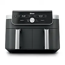 Air Fryer Ninja DualZone DZ901 2 Cubas 9,5 L (10 qt) 6 em 1 para Cozinhar dois Alimentos ao Mesmo Tempo