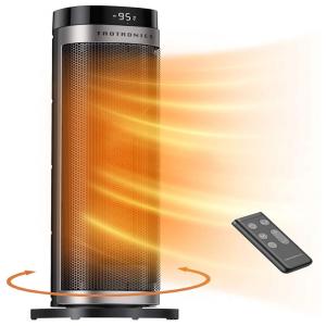 TaoTronics Aquecedor Elétrico, portátil, c, proteção de superaquecimento, controle remoto, 900W, 1500W