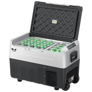 Geladeira, Cooler Portátil Automotivo 35L, com Controle de Temperatura, 60W, 12V, F40C4TMP, Preto