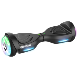 Hoverboard com Farol de LED, Velocidade de 9km/h e Alcance até 9 km, para Crianças e Adolescentes até 80 kg, 110V 250W, Gotrax Pulse Max