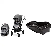 Cadeirinha Maxi-Cosi Tayla Max Sistema de Viagem Cinza 5-em-1 com Bebê Conforto Mico 30