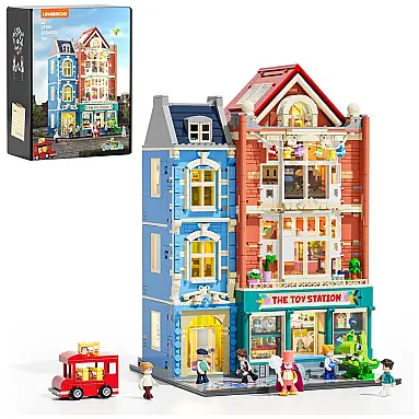 Loja de brinquedos modular Lumibricks