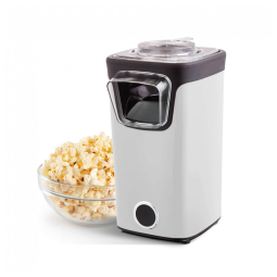 Pipoqueira DASH Turbo POP com Copo Medidor para Porcionar Milho de Pipoca, Derreter Manteiga, 8 Copos, Cor Branca