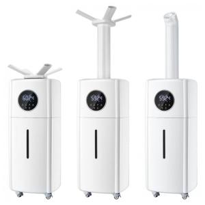 Umidificador para Salas Grandes 21 Litros com Bicos Duplos e Painel Digital, Mryitcal, Branco