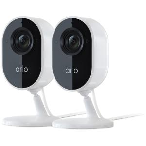 Câmera de Segurança sem Fio Interna 1080P com Visão Noturna e Conexão Wi Fi Arlo, Preta