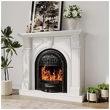 Lareira Elétrica BOSHIRO 122x113cm 1400W