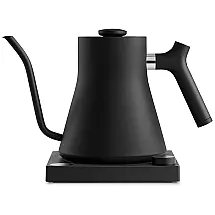 Chaleira Elétrica 900mL com Desligamento Automático, Aço Inoxidável, 1200W, 110v, FELLOW Stagg EKG, Preto