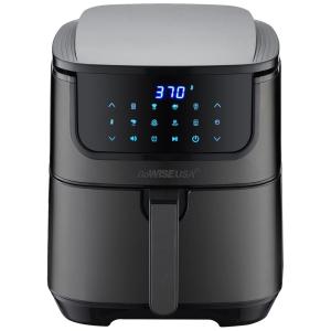 Fritadeira Elétrica Air Fryer, Capacidade 7L com Painel Digital, 1700W, 110v, GOWISE USA GW22979, Preto