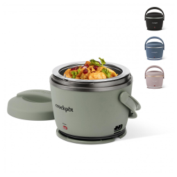 Lancheira Elétrica Portátil 600 mL Aquece e Mantem Aquecido, 110v, CROCK POT 2158780, Verde