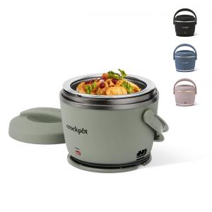 Lancheira Elétrica Portátil 600 mL Aquece e Mantem Aquecido, 110v, CROCK POT 2158780, Verde