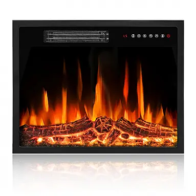 Lareira Elétrica Tornivk 58x46cm 1500W
