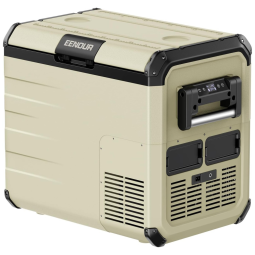 EENOUR 12V Geladeira Portátil Congelador 48 Quart 45L Resfriador Alimentado por Bateria Compressor Geladeira de Carro 25W Super Economia de