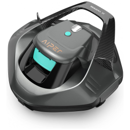 Robô Limpador de Piscina com Bateria até 90 minutos, Indicador LED Estacionamento Automático, AIPER Seagull SE, Cinza