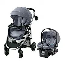 Sistema de Viagem Graco Modes Pramette com Cadeirinha SnugRide 35 Lite DLX 3-em-1 Ontário