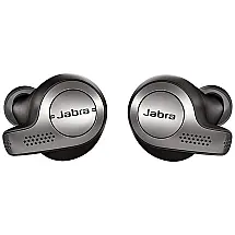 Fones de Ouvido Elite Active 65t Sem fio, Bluetooth, Bateria Longa Duração, Titânio, JABRA 100 99000000 02, Preto