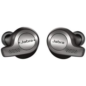 Fones de Ouvido Elite Active 65t Sem fio, Bluetooth, Bateria Longa Duração, Titânio, JABRA 100 99000000 02, Preto