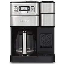 Cafeteira Elétrica Automática 2 em 1 Capacidade 1.1L, CUISINART SS GB1, Prateado
