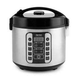 Panela de Arroz Aroma Housewares AROMA® Profissional, Panela Digital 5L, 20 Xícaras (Cozido), com Vapor, Cozimento Lento e 10 Modos