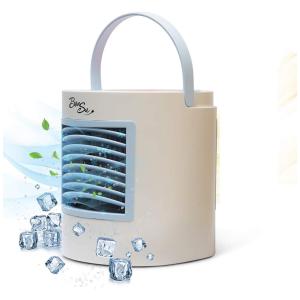 Climatizador de Ar, Individual, USB, 3 Velocidades, BON SU, Bege