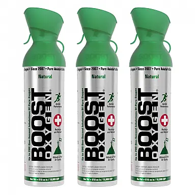 Boost Oxygen 3-Pack: Latas Portáteis