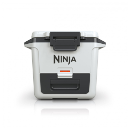 Cooler Térmico Portátil 28L com Gaveta em Zona Seca, Premium Mantém o Gelo por Dias, Ninja FrostVault FB131WH, Cinza Ardósia