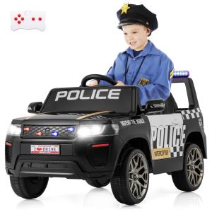 Carrinho, Carro Elétrico, 1 lugar, 12V, com controle remoto, USB MP3, 4 km por hora, 3 a 6 anos, COSTZON, Rosa